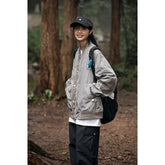 Unisex Jacket Loose Baseball Collar Jacket